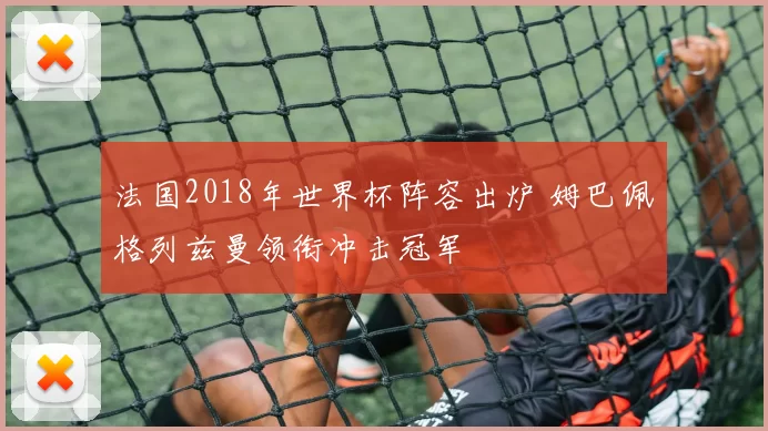 法国2018年世界杯阵容出炉 姆巴佩格列兹曼领衔冲击冠军